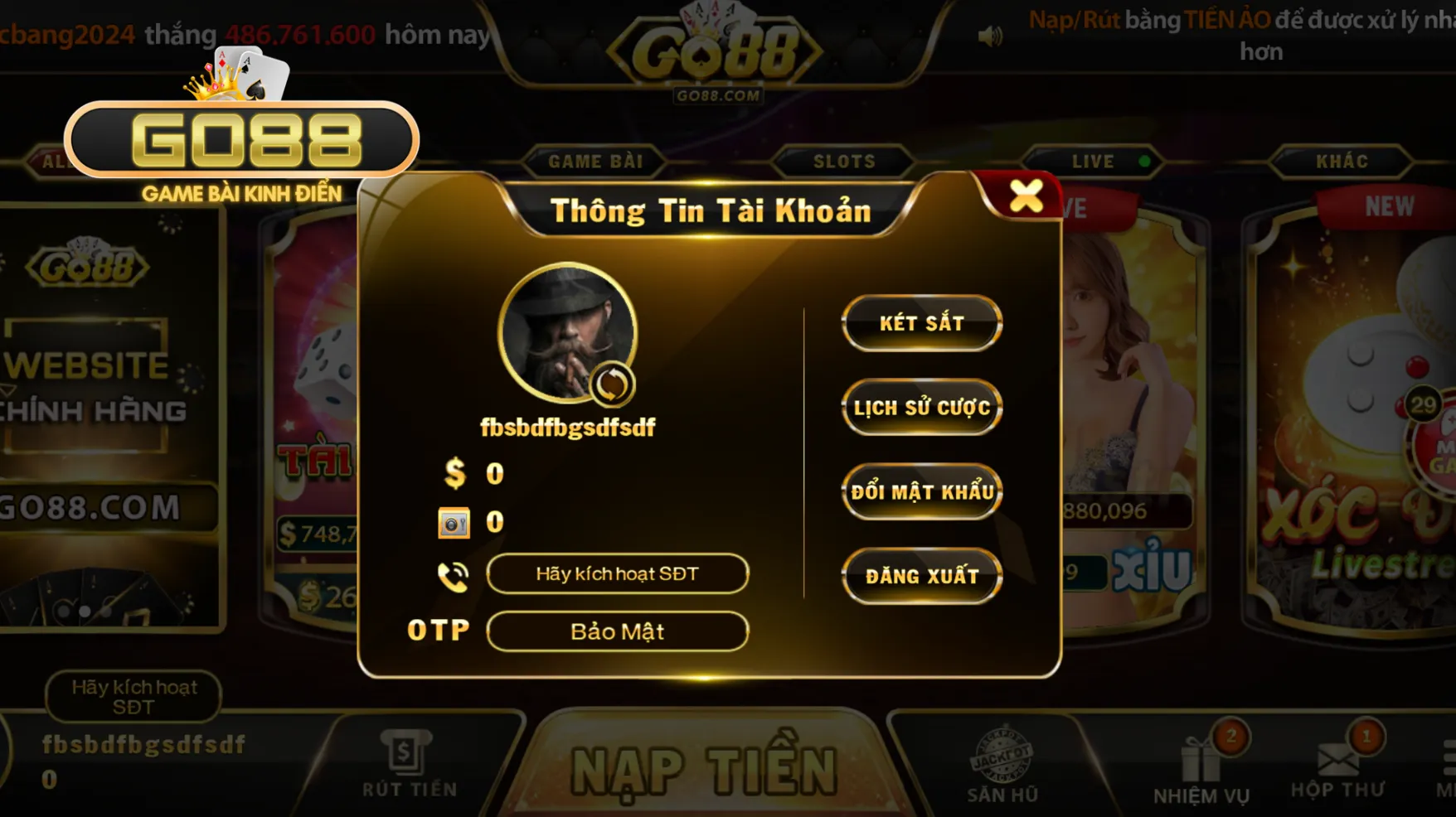 Những lưu ý cần nhớ khi đăng ký Go88 Những lưu ý cần nhớ khi đăng ký Go88