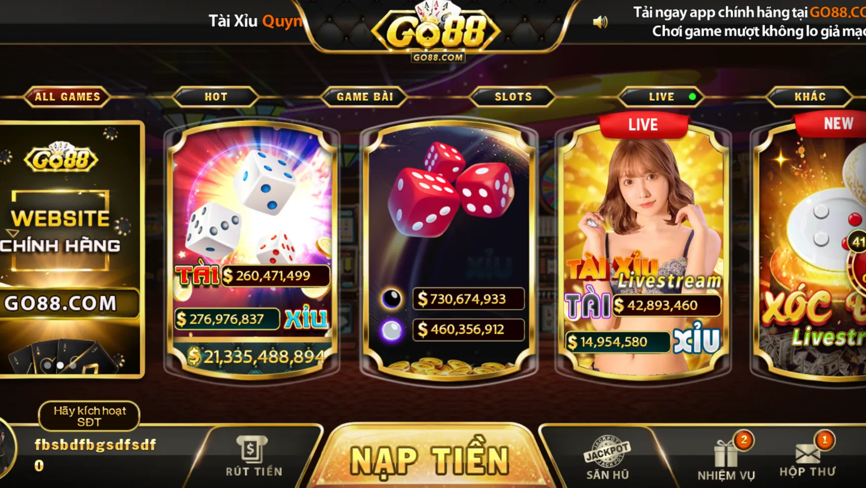 Giới thiệu về Go88 Giới thiệu về Go88