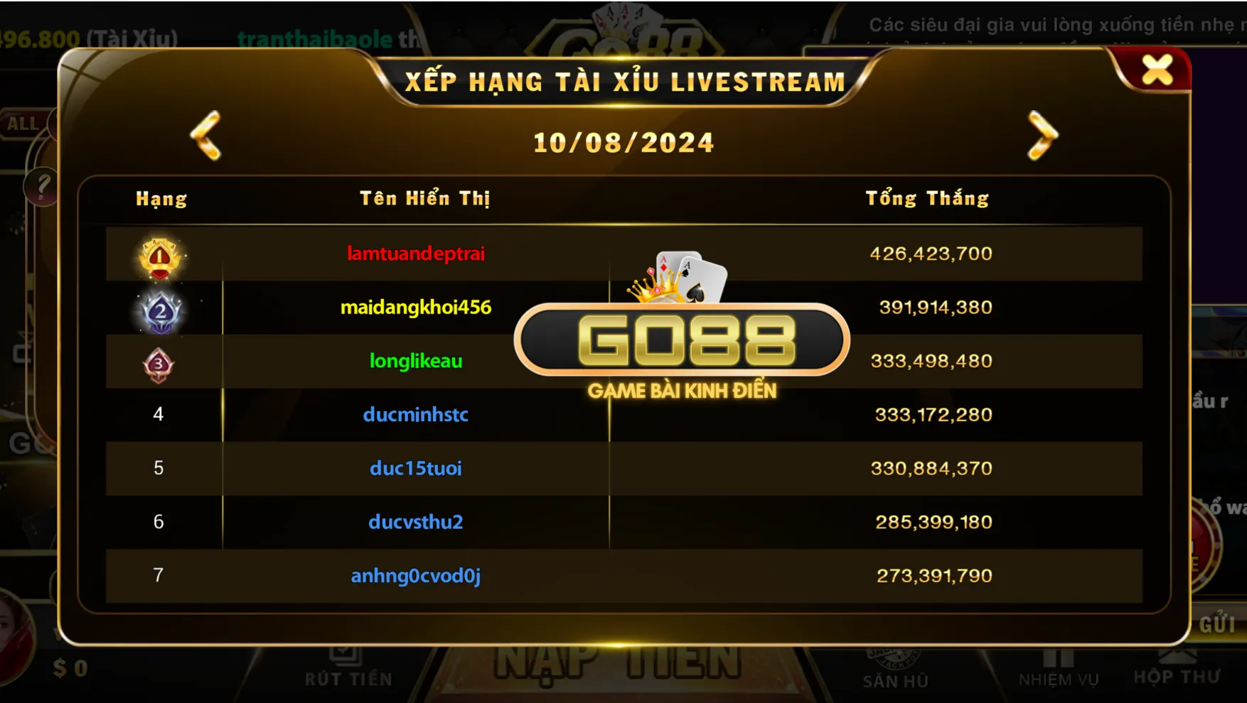 Ưu Đãi và Khuyến Mãi Tại Live Casino Go88 Ưu Đãi và Khuyến Mãi Tại Live Casino Go88